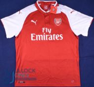 Arsenal FC home football shirt 2014-2015 #11 Ozil, Size XL, Puma / Fly Emirates, Red and White