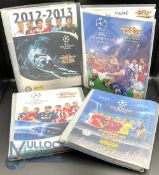 Panini Football Adrenalyn card game for the years 2010/11, 2011/2012, 2012/13, 2013/14 all with game