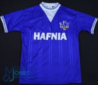 Everton FC home football shirt by Toffs 1983-1985 Size S, Hafnia, blue, some bobbles