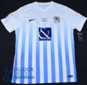 Coventry City FC home football shirt 2017 Checkatrade Trophy Final, Size XL, Nike / Allsopp, white