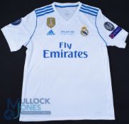 Real Madrid FC home football shirt 2018 Champions League Final #11 Bale, Size L, Adidas / Fly