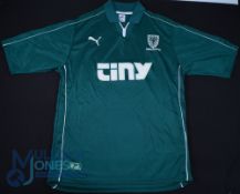 Wimbledon FC football shirt 1999-2000 possible 3rd Kit, size L, Puma / Tiny, green with tags