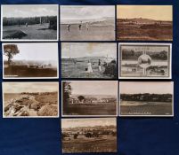 Collection of various English golf club postcards from the 20th century (10) to include 5x Boyce