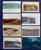 Interesting collection of various early Cromer Links golfing postcards (8) to include various views,