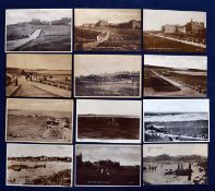 Interesting collection of Views of St Andrews, Golf Links, Putting Green, mostly early 20th