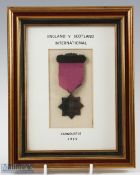 1933 England v Scotland Boys Golf Match participants bronze medal - played at Carnoustie with