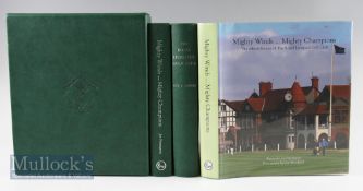 Royal Liverpool Golf Club - Mighty Wind - Mighty Champions Official History by J Pinnington and