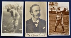 TIMED SALE of Golfing Postcards & Memorabilia