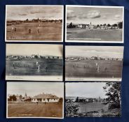 Collection of Edzell Golf Club and golf course postcards from the early 20thc onwards (6) all unused