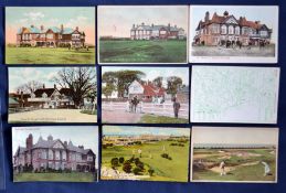 Interesting collection of early Open Golf Championship venues and other related coloured