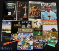 1989-2018 Ryder Cup Golf Programmes, Tickets and Related Ephemera to include 1985, Golf World