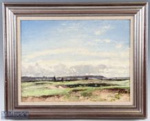 William Page Atkinson Wells, RBA (1872-1923) The 9th Green Westward Ho! - Royal North Devon GC