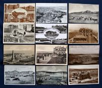 Interesting collection of St Andrews golfing and other postcards (12) from the early 20th century to