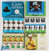 36x Lee Trevino Golf Balls and Boxes - features 12x signatures, 12x Master Mex and 12x Faultless
