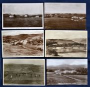 Early Scottish & English Golf Links b&w postcards from the 1900s onwards (6) to include Ladies