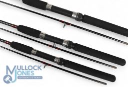 3x Masterline Debut carbon spinning rods DS 060 - 9ft 2pc, 16