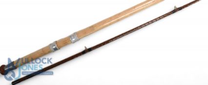 B James & Son, in conjunction with Bruce & Walker, compound taper Mk IV G carp/pike rod - 10ft