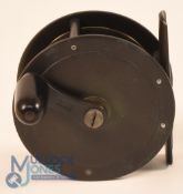 Scarce Hardy Bros all brass crank wind winch c1890s, 2 3/4