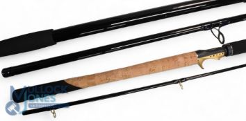 Abu Endeavour NRG carbon beach casting rod - 12ft 2pc, casts up to 6oz F11, twin composite grips,