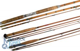Millwards Fly Craft split cane trout fly rod - 9ft 3pc with spare tip (both tips 4