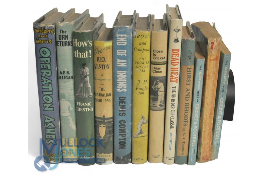 Cricket Books Close to Cricket, How's That, End of and Innings, The Urn Returns, Operation Ashes,