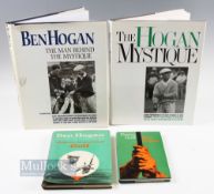 Ben Hogan Golf Books (4) features Ben Hogan The Man Behind the Mystique 2002, The Hogan Mystique