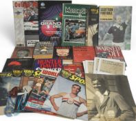 Selection of Sporting Books. Featuring Football Horse Racing, Speedway together with Magazines