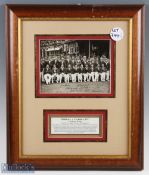 1937 Yorkshire v Middlesex Challenge Cricket Match, an 8