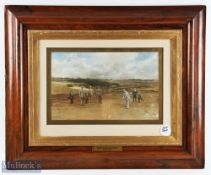 Michael J Brown (after) Life Association Colour Golf Print - Walton Heath Golf Course - featuring