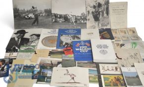 Mixed Lot of Golfing Paperwork. Consisting of Golf course maps, scorecards, passes, photographs (
