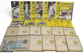Collection of Cricket Year Books. Glamorgan County Cricket for the years 1952, 1953, 1956, 1957,