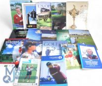 Mixed Lot of Golfing Programmes. Ryder Cup 1965, 1993, 2014, Masters Journal 2002, US Open 1998, PGA