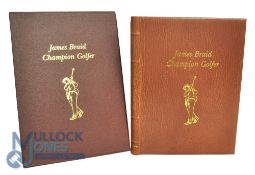 James Braid Champion Golfer The Earlsferry Edition. 2003 Limited edition of 75 copies of which