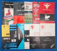 NZ in the UK Rugby Programmes (10): v London Counties 1953 and 63; v Mon (laminated) 67; v Cardiff