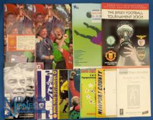 Manchester United related Programmes, Testimonials Programmes, Youth Programmes Tribute Football