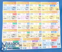 20x 1982 World Cup Tickets all unused from first group stages games dated from 14th June to 25th