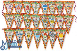 Espana 82 Spain World Cup 1982 Pennants, a collection of 23 Team pennants - missing a pennant from