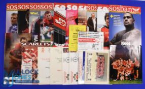 Llanelli/Scarlets Rugby Selection (Qty): Inc 10 editions of the glossy Scarlets' magazine, 'Sosban';