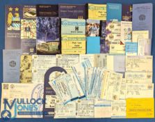 Collection of Manchester City home match tickets to include 1994/95 Sheffield Wednesday, Chelsea,