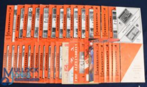 Selection of Crewe Alexandra home programmes 1950/51 official handbook, 1959/60 Gillingham, 1973/