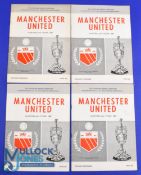 1967 Manchester Utd Australian tour match programmes v West Australia (27 June), Victoria (11 June),