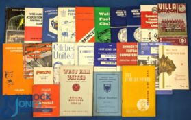 Selection of Football Club Handbooks to include 1953 Bradford City Jubilee (76 pages), 1952/53