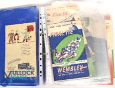 R League, Mostly Challenge Cup Final, Programmes (Qty): A super collection of the vast majority of