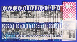 1969/70 Chelsea complete league season (less Ipswich Town) (20); FAC Burnley, Birmingham City; FLC