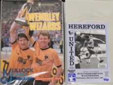 Wolverhampton Wanderers home match programmes Freight Rover Trophy 1985/86 Torquay Utd, 1986/87