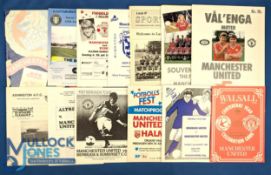 Selection of Manchester Utd away friendly match programmes 1987/88 Bermuda and Somerset, B1903 (