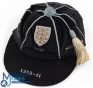 1980-1981 England Football International Semi Professional Tournament Cap, unknown player v