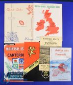 1959 British and I Lions v Rugby Programmes (6): The issues from the clashes at Canterbury,