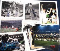 Collection of football player photos/prints/limited editions, all signed, size 16