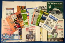 1999-2002 Manchester United Football Friendly Away Programmes, a good selection of 22 programmes